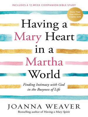 cover image of Having a Mary Heart in a Martha World